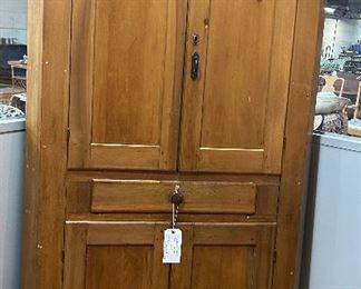 Corner Primitive Cupboard