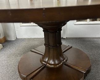 walnut coffee table base