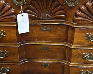 Beautiful Chippendale 4 drawer, cabinet