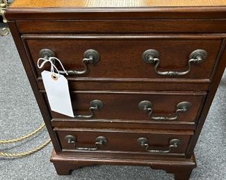 Mahogany small side table