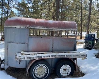 Horse trailer