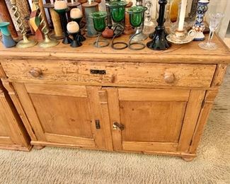Early American Pine Chest 2 of 2