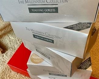 Waterford Toasting Glasses in original boxes 