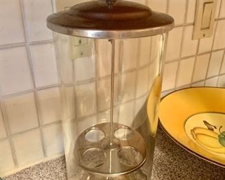 Antique Ice Cream Parlor stand  cone holder 