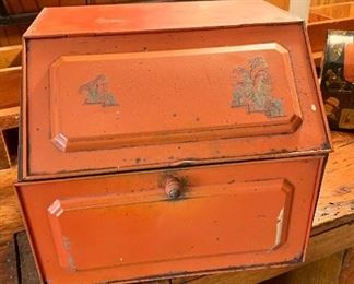 Vintage bread box 