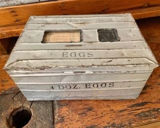 Vintage egg crate 