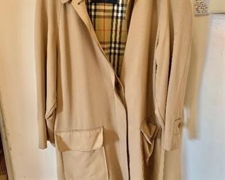 Burberry coat 