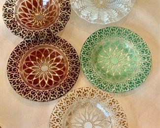 Vintage glass dishes 