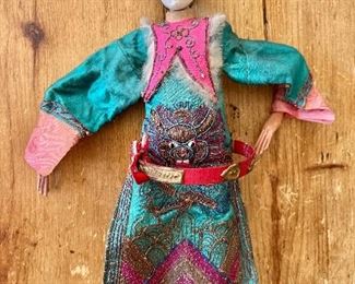Vintage Doll Dragon embroidered robe 