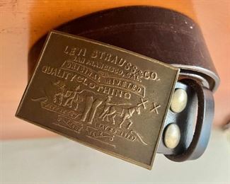 Levi Strauss vintage belt buckle 