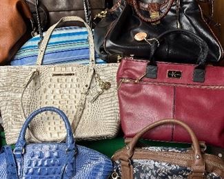 Owners took blue and white bag 