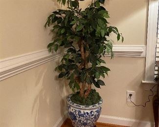 $25. Artificial Plant in pot. 