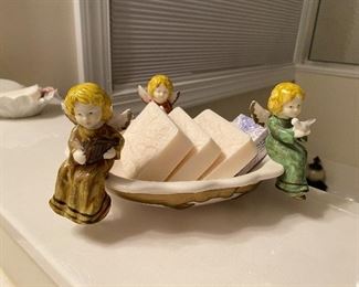 $5. Small Angel Soap Dish