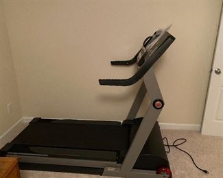 $50. Gold's Gym Advantage Treadmill. Located on the 2nd story. You will need 2 STRONG people to move this down. 