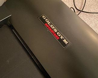 $50. Gold's Gym Advantage Treadmill. Located on the 2nd story. You will need 2 STRONG people to move this down. 