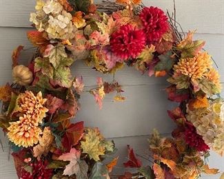 $5 Fall Wreath. 