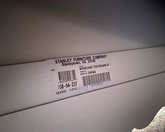 $125. Stanley Furniture Twin Size Bed. Clean mattress included if you want it. 