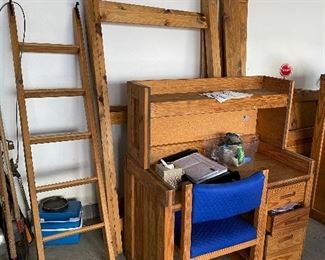 $450. This End Up - SET! Desk, Bunk Beds & Dresser. 
