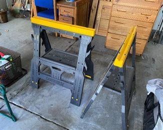 $20 - Pair of Folding Saw Horses
