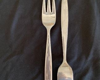 $1800. Service for 8 + serving pieces. Wallace Sterling "Discovery" pattern. 