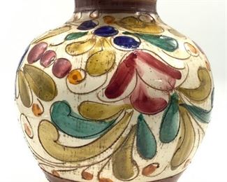 Hand Painted Ceramic Vase
