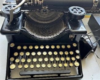 Antique Woodstock  typewriter 