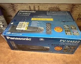 Panasonic video cassette player