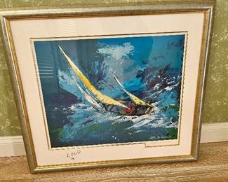 Artwork by LeRoy Neiman