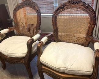 pair of antique chairs