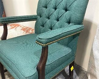 Fabric armchair