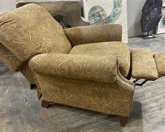 Recliner with Chenille Fabric