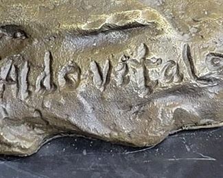 Signed Cirque de soliel Bronze