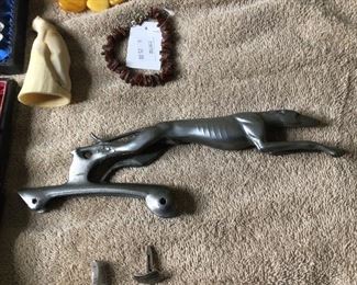 greyhound hood ornament