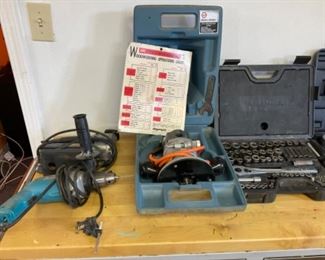 NICE SLECTION OF POWER TOOLS