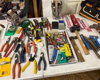 LOTS OF HAND TOOLS