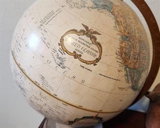 Vintage World Globe