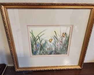 Original Watercolor - signed - Very nice! 