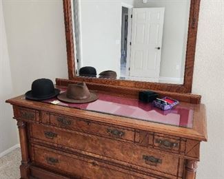 Eastlake Bureau Circa 1865 - Unusual Size - Beautiful!