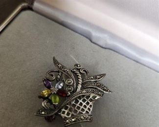 Sterling Silver Pin 