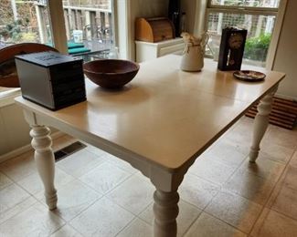 Country/Shabby Chic White Dining Table 