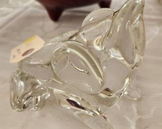 It's hard to see....Frog - signed by artist Lieio Zanetti