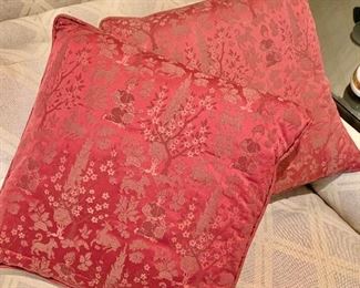 Chinoiserie pillows 
