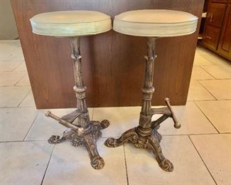 Pair of vintage bar chairs/stools
