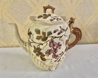 Royal Daulton floral teapot 