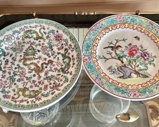 Chinoiserie plates 