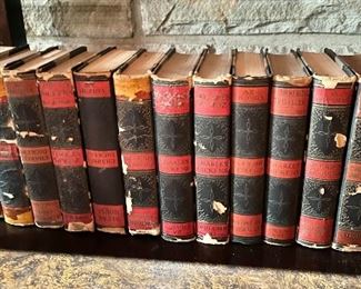 Charles Dickens set of books 