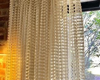 Vintage, midcentury curtains - 2 panels available