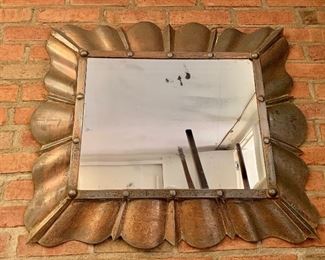 Vintage copper mirros - pair available