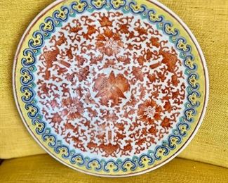 Chinoiserie plate 