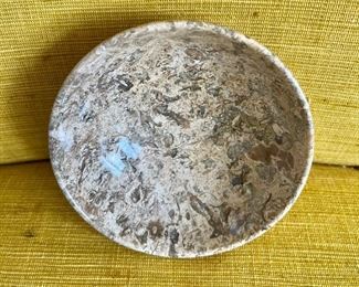 Fossil  coral  dish 